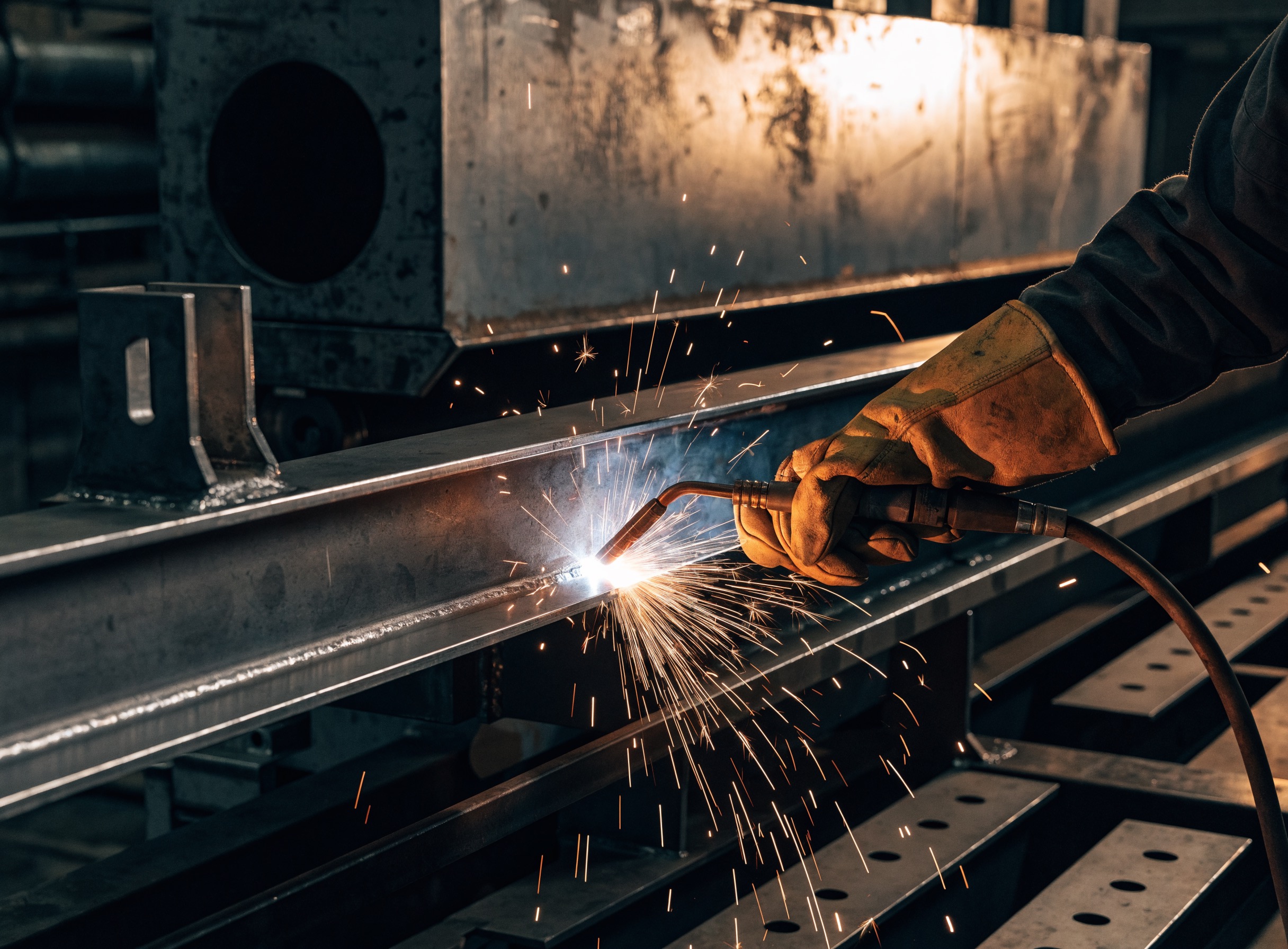 Soldagem e fabricação de estruturas metálicas